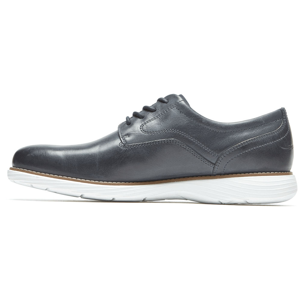 Oxfords Rockport Homem Azul Marinho - Garett Plain Toe - 45812PKBR